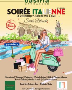 Lire la suite à propos de l’article Soirée italienne à Marrakech